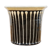 Cache-pot artisanal en céramique de la Drôme. Très bon état.