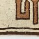 Beige Brown Oriental Persian Runner Rug, 88x351Cm