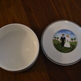 Married box, Villeroy and Boch painted by Lapau
