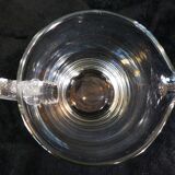 Pichet carafe a orangeade em verre soufflé