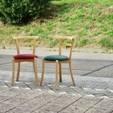 Pair of chairs by jl moller danmark 1960