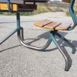Vintage 1-seater school desk 50