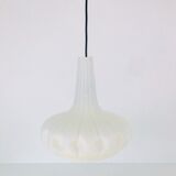 Glass pendant lamp Peill and Putzler , Germany, 1970s