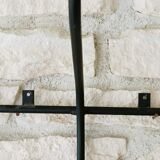 Coat rack/wrought iron hat holder