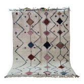 Handmade Beni Ouarain rug 250x150 cm