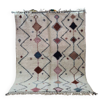 Handmade Beni Ouarain rug 250x150 cm