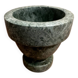 Art Deco period green marble bowl / catchall