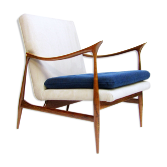 "Dinamarquesa" armchair by Jorge Zalszupin 1950