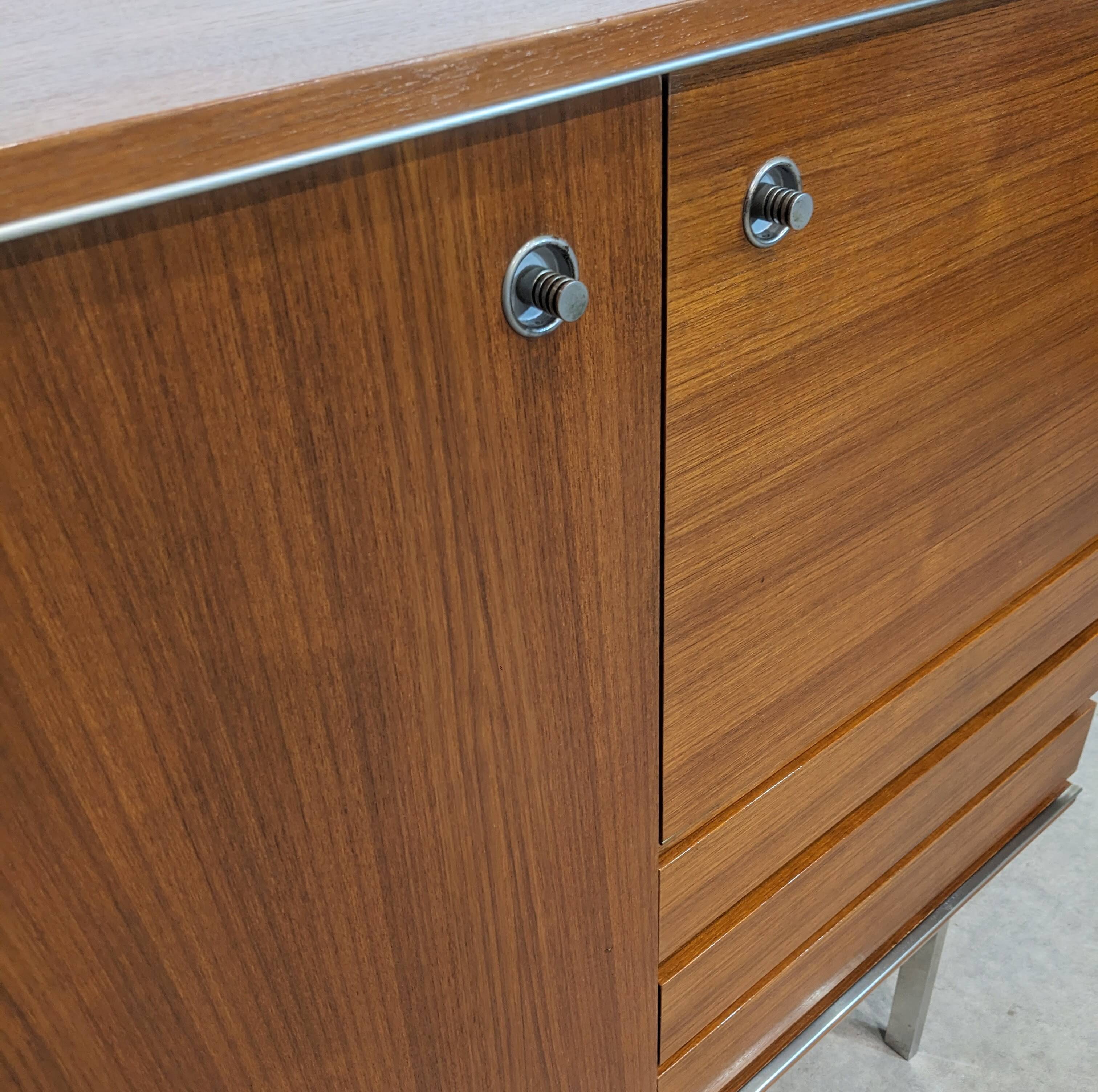 Highboard, Mid-century teak bar 1960s