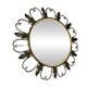 Brass mirror