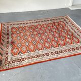 Vintage Red-Orange Persian Rug 172cm x 126cm