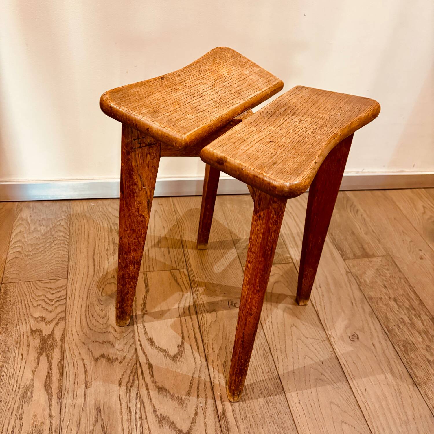 Tabouret « Trèfle » Marcel Gascoin | Selency