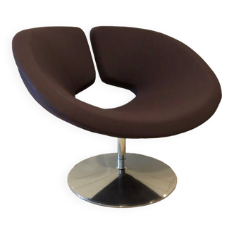 Pair of armchairs Artifort Mushroom / Apollo