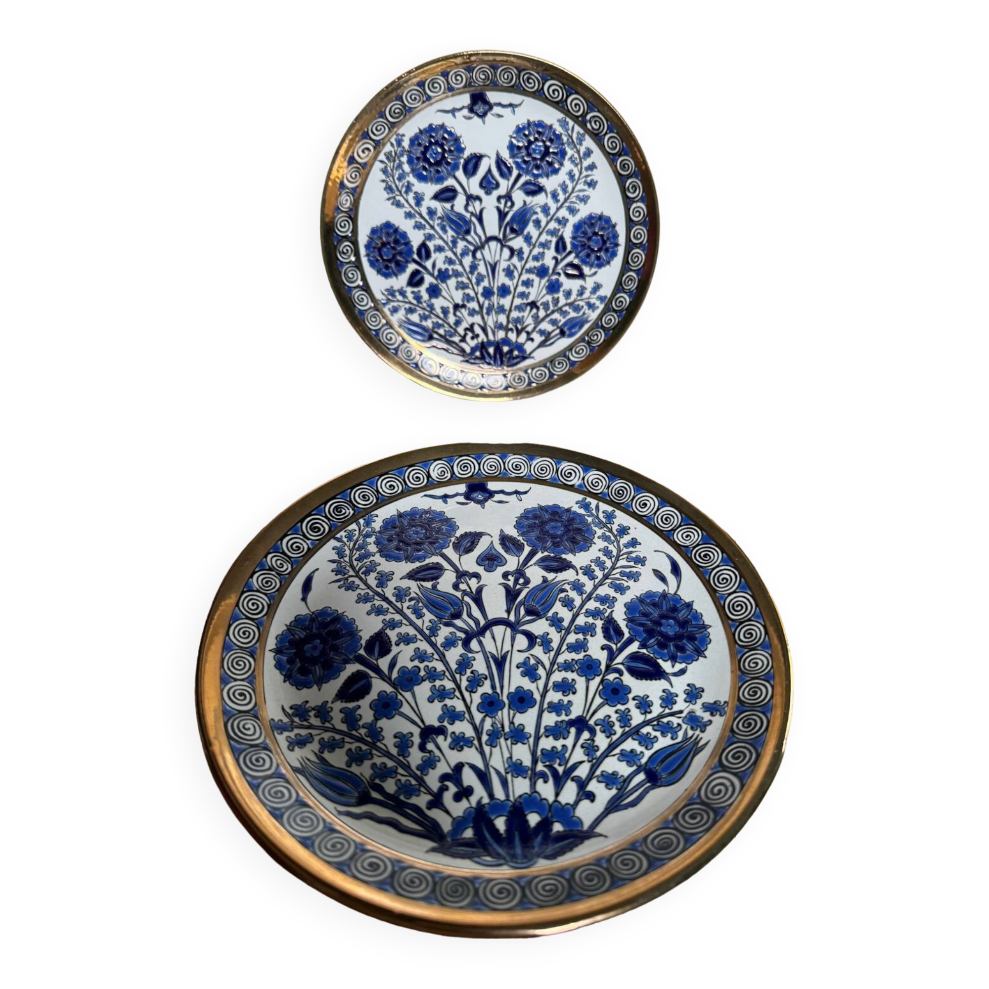 2 Rhodes decorative plates