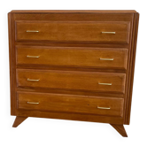 Compass leg chest of drawers