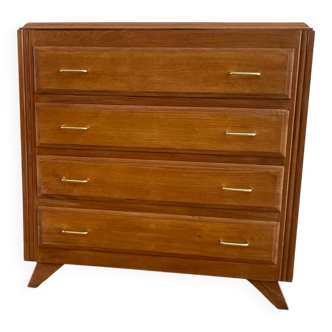 Compass leg chest of drawers