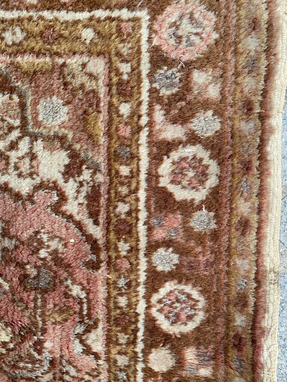 Ancient Persian carpet Hamadan handmade 105x152 cm