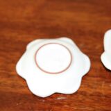 Pair of Swedish ceramic candlesticks from the mid-century by Bo Fajans.