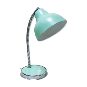 Lampe de bureau vert pale Années 60