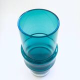 Extra Large Mid-Century Scandinavian Green Glass Vase by Tamara Aladin for Riihimaki, 1960s