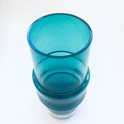 Extra Large Mid-Century Scandinavian Green Glass Vase by Tamara Aladin for Riihimaki, 1960s