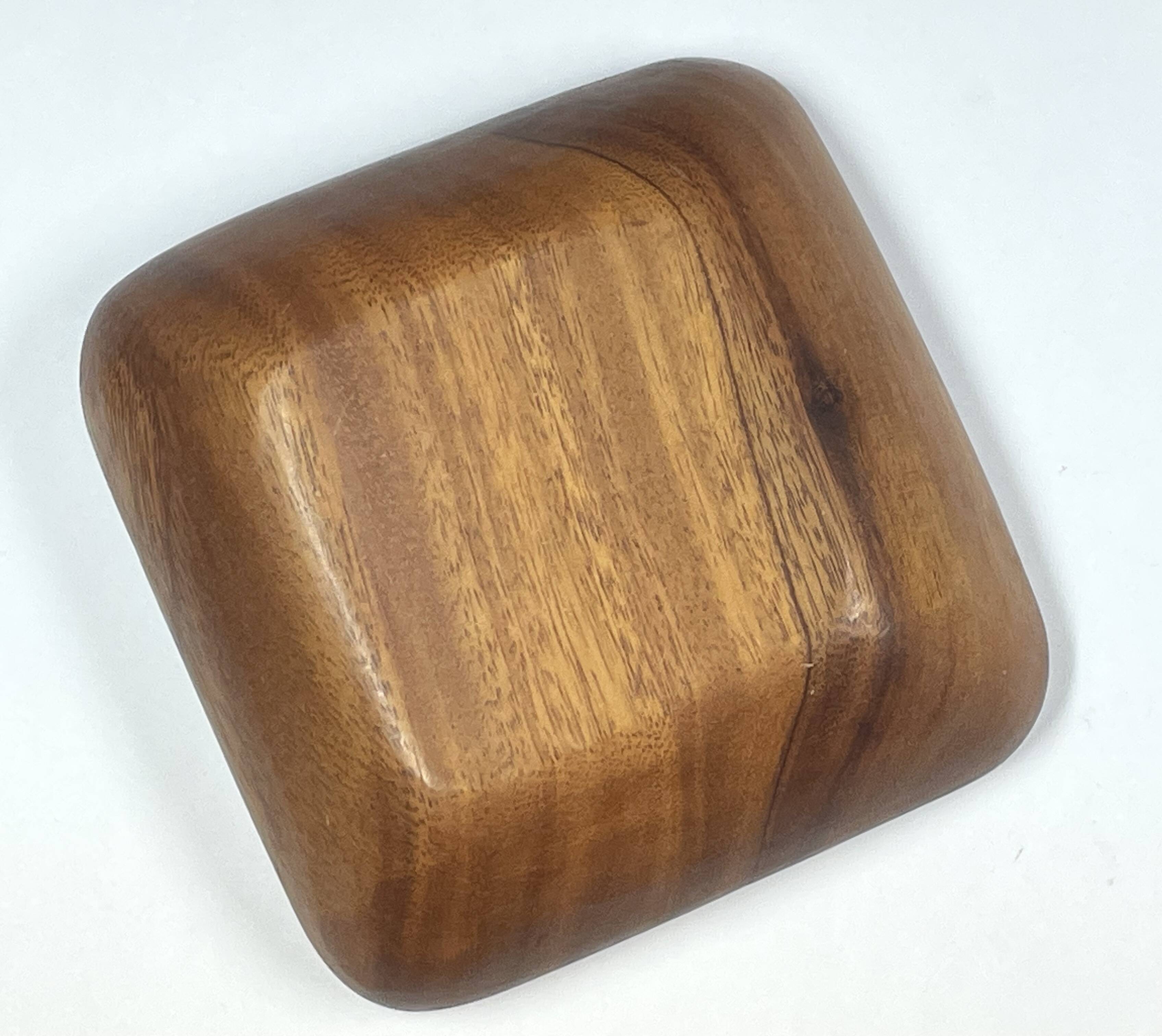 Scandinavian style teak wood pocket tray