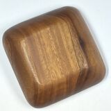 Scandinavian style teak wood pocket tray