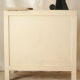 Commode art déco blanche patinée