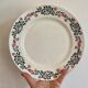 Set of 6 old flat plates model Cécile de HBCM