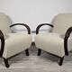 Art Deco Lounge Chairs from Jindřich Halabala, 1950s, Set of 2