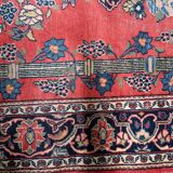 Antique Persian Kashan prayer handmade rug 131cm x 198cm 1920s - 1C1222