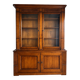 Display cabinet / glass bookcase Roche Bobois in cherry wood – 2 sections