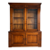 Display cabinet / glass bookcase Roche Bobois in cherry wood – 2 sections