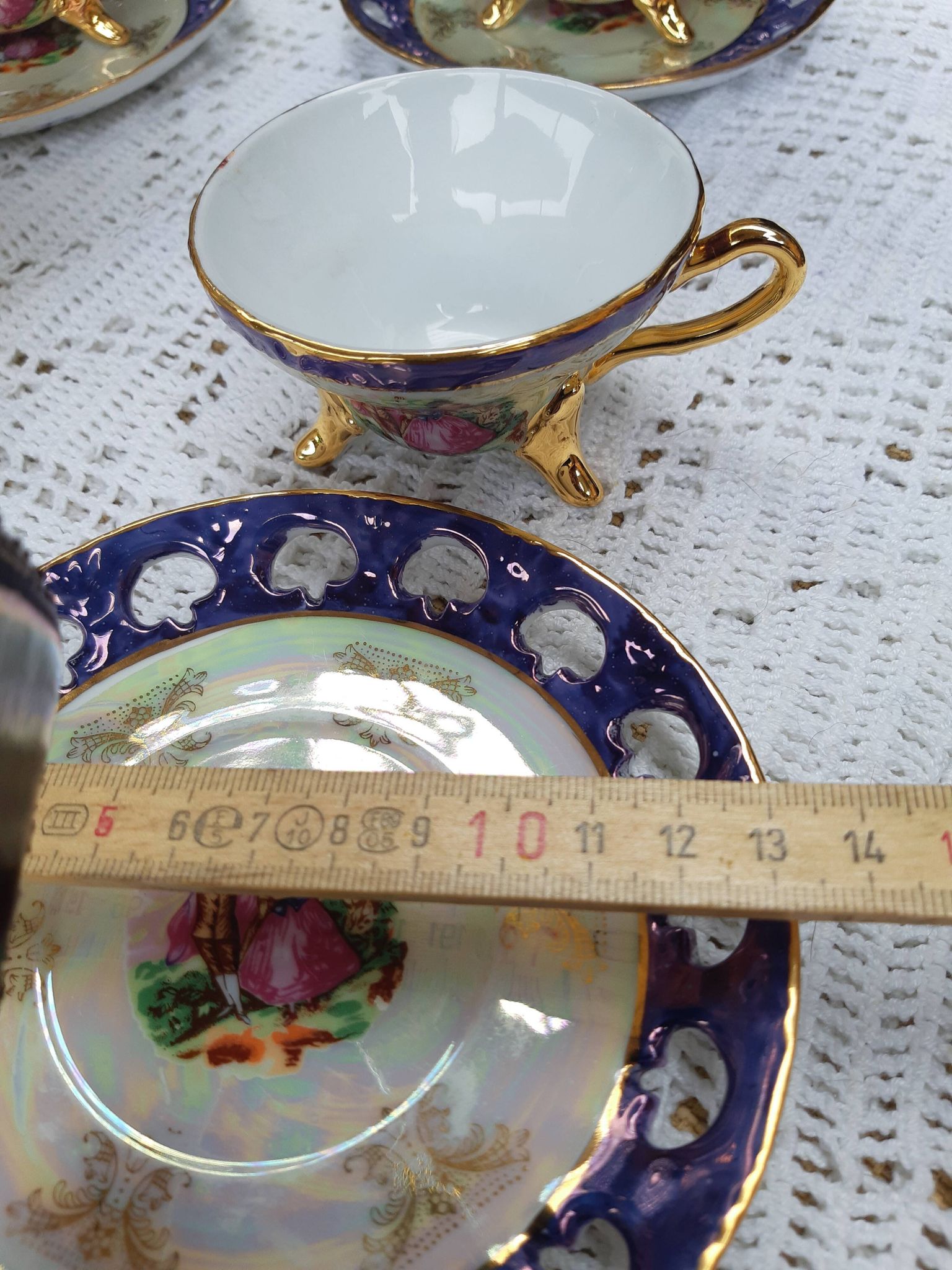Vintage porcelain café service