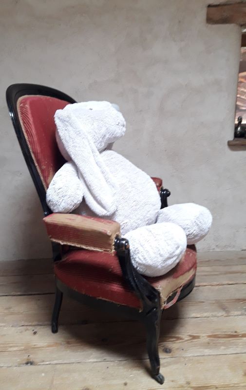 Voltaire armchair with rack and pinion XIX°