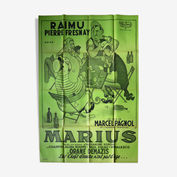 Original cinema poster - "MARIUS" - 1931
