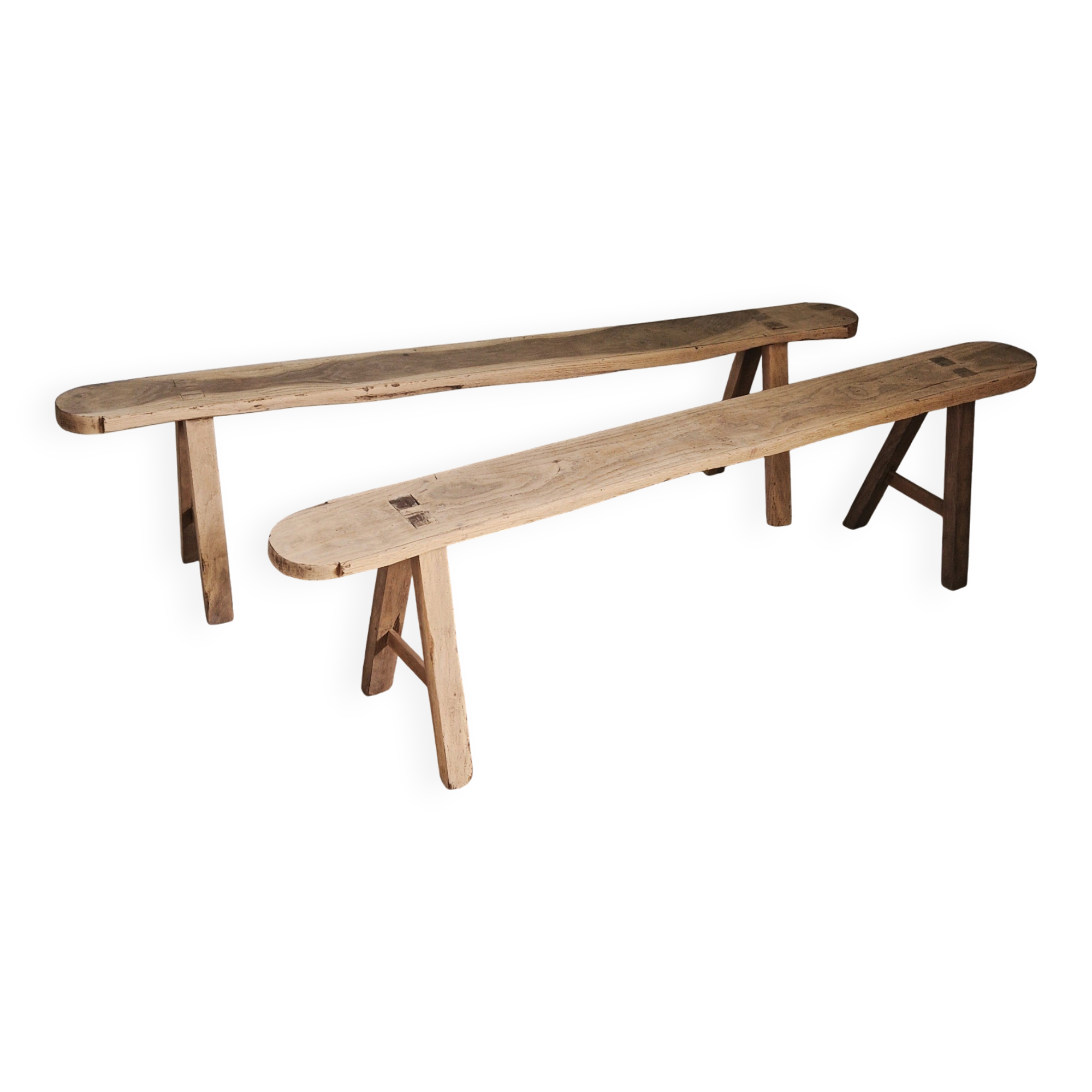 Nice pair of antique benches