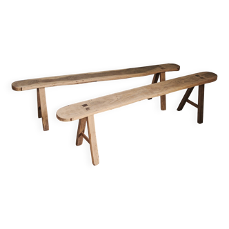 Nice pair of antique benches