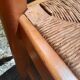 6 chairs in solid elm