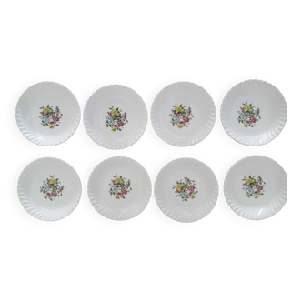 8 Lunéville dessert plates