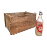 Locker Box Vintage wooden box - Pineapple Martinique - Fort de France