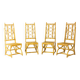 Tropical vintage bamboo chairs