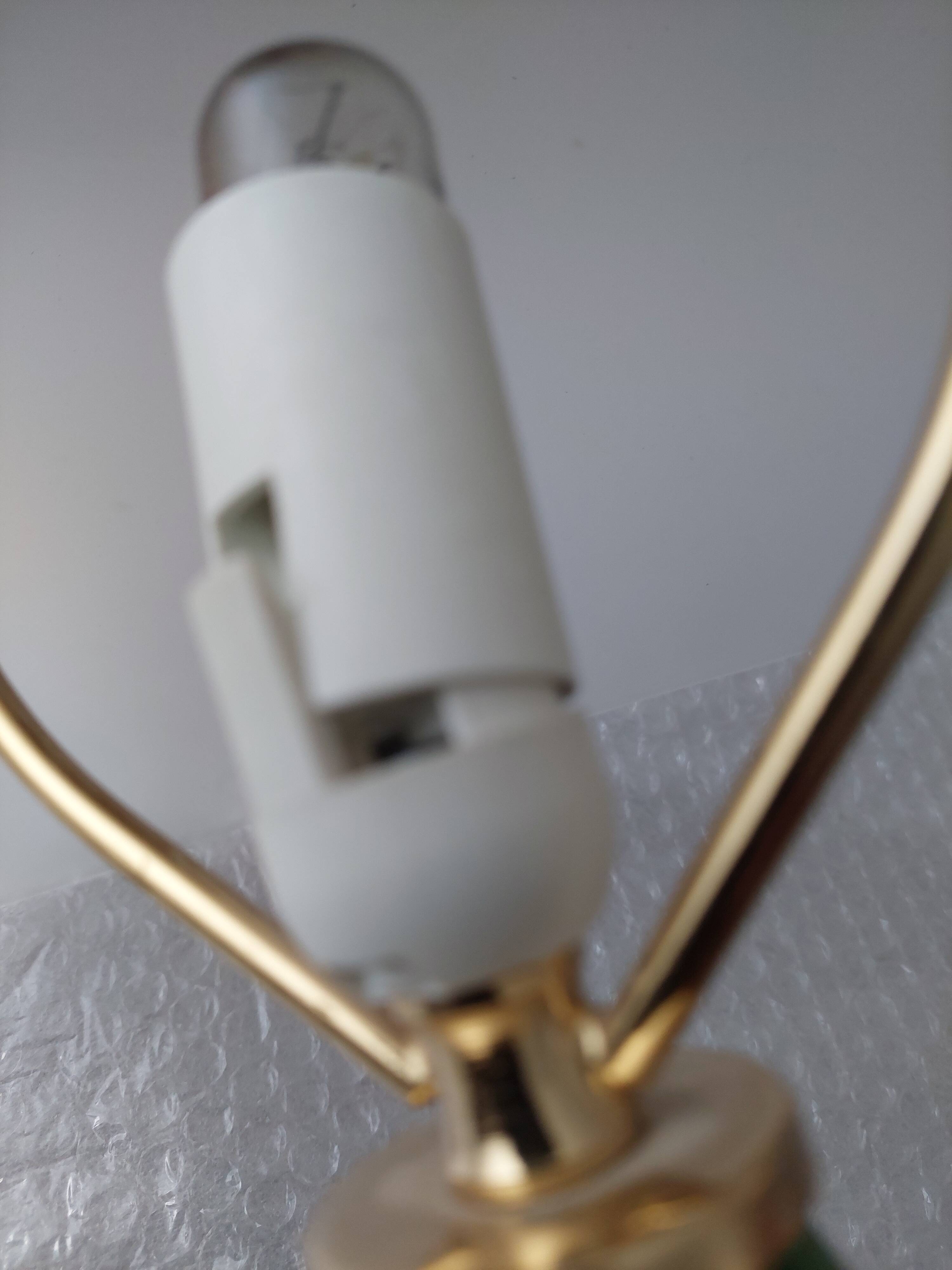 Table lamp lampshade in glass