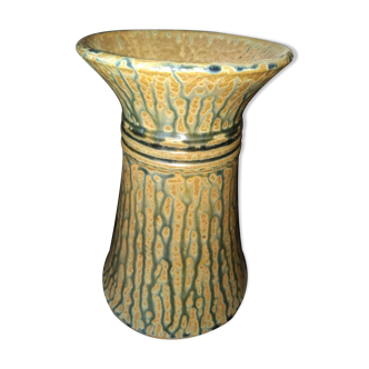 Vase en grès émaillé cuisson grand feu 1930/50