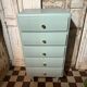 Chiffonnier vintage 1950-60 vert sauge