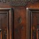 Rare French provincial carved cabinet or buffet with great patina, dated 18