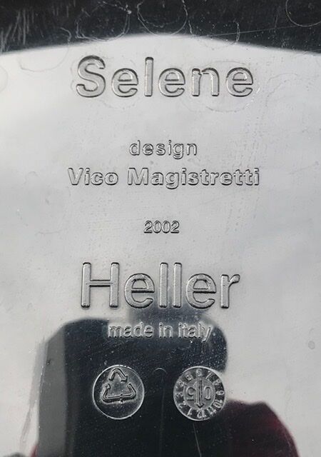 Vico Magistretti Black Selene Chair