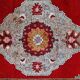 Vintage turkish oushak handmade carpet 110cm x 340cm 1940s, 1c515