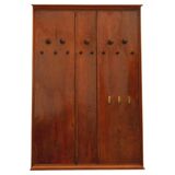 Functionalist wooden wall hanger, 1930´s, Czechoslovakia