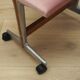 Pink footrest, Danish design, 1960s, production: Denmark